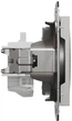 Розетка без заземлення Schneider Electric Asfora Алюміній EPH3000161 - изображение 2
