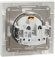 Розетка з заземленням з захисними шторками Schneider Electric Asfora Біла EPH2900221 - изображение 2
