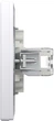 Розетка комп'ютерна RJ45 UTP кат.6Е Schneider Electric Asfora Біла EPH4700121 - зображення 3