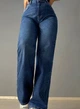 Джинсы женские Its Basic 3421-2 straight fit прямые стрейчевые 40 синие - изображение 8
