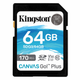 Карта памяти SD Kingston Class 10 V30 W-80MB/s R-170MB/s (SDG3/64GB) - изображение 1