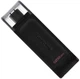 Флеш-память/флешка Kingston DT70/128GB 128ГБ/USB Type-C Черный - изображение 1