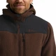 Фліс KAMMWEG PILE FZ M Jack Wolfskin 1711271_D0107 54 Коричневий (4064886584456) - изображение 4