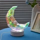 Светильник ночник LED "Хрустальная Луна" с USB, декоративная лампа для декора детской, спальни - изображение 4