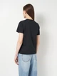 Футболка хлопковая женская Converse CVW5T241 XL Black (0198820119030) - изображение 2