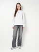 Свитшот на флисе женский Nike Sportswear Phoenix Fleece DQ5751-051 S Серый (0198481269396) - изображение 3