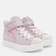 Детские высокие кеды для девочки Skechers Heart Steps 314623L RSGD 32 Розовые (198739710588) - изображение 2