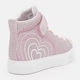 Детские высокие кеды для девочки Skechers Heart Steps 314623L RSGD 32 Розовые (198739710588) - изображение 4