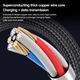 Кабель угловой USB Type-C M/M Fast Charge PD66W 6A Silver/Black, 25 см (48887) - изображение 8