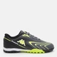 Подростковые футбольные бутсы-сороконожки для мальчика Kappa Laya 95K0623001 38 Темно-серый/Салатовый (4066893181185) - изображение 1