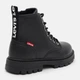 Подростковые демисезонные ботинки для девочки Levi`s Pasadena VPHR0002S-0003 36 Черные (4894873717013) - изображение 4