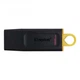 Флеш пам'ять Kingston DataTraveler DT Exodia 128GB USB 3.2 портативний та легкий флешнакопичувач для ноутбуків, ПК Чорний-Жовтий - зображення 1
