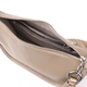 Практичная полукруглая сумка для женщин из натуральной кожи VINTAGE Bag 22907 Бежевый - изображение 6