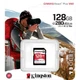 Карта памяти Kingston SDXC Canvas React Plus 128GB Class 10 UHS-II U3 V60 (SDR2V6/128GB) Б/У [137104] - изображение 3