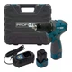Акумуляторний шуруповерт PROFI-TEC PPCD5516 Professional (16 В, безщітковий двигун, 55 Нм, патрон 13 мм) 2×PPT1620 (2.0 Аг), ЗП BC16V, кейс (007152) - изображение 1