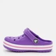 Детские кроксы-сабо Crocs Bayaband Clog T 207018-5AV 27-28 (C10) Фиолетовые (196265747863) - изображение 3