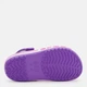 Детские кроксы-сабо Crocs Bayaband Clog T 207018-5AV 27-28 (C10) Фиолетовые (196265747863) - изображение 6