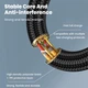 Кабель переходник угловой Type-C - USB M/M Fast Charging 66W 3A Металл, 25 см (48792) - изображение 7