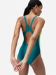 Купальник слитный женский Speedo Clblk 2.0 1Pc Green 8-00424818686 36 Зеленый (5059937878324) - изображение 2