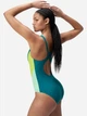 Купальник слитный женский Speedo Clblk 2.0 1Pc Green 8-00424818686 36 Зеленый (5059937878324) - изображение 4
