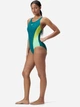 Купальник слитный женский Speedo Clblk 2.0 1Pc Green 8-00424818686 42 Зеленый (5059937878355) - изображение 5