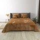 Покривало ТЕП "VELOUR" Кофейне/Ромб прямий, 240x260 - изображение 2