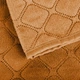 Покривало ТЕП "VELOUR" Кофейне/Ромб прямий, 240x260 - изображение 6