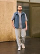 Жилет мужской Uniqlo 117526582 S Синий (1159842488) - изображение 11