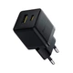 Зарядное устройство Baseus Palm Fast Charger C+U 30W cluster black (P1011160A113-00) - изображение 1