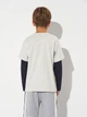 Детская футболка с длинными рукавами для мальчика OVS T-Shirt Doub Purple Heath 1816165 104 см Violet (8056781485279) - изображение 2