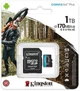 Карта памяти MicroSDXC 1TB UHS-I/U3 Class 10 Kingston Canvas Go! Plus R170/W90MB/s + SD-адаптер (SDCG3/1TB) - изображение 3