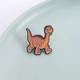 Брошь-значок BROCHE бижутерия Животные Динозавр коричневая BRGV115089 - изображение 4