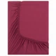 Простыня на резинке Ardesto Mix&Match 180x200+30см хлопок, бордовый (ART1820FSR) - изображение 3