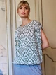Блузка женская Moodo L-TS-4674 2XL Оливковая (5904152527673) - изображение 1