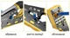 Сетевой обжимной инструмент ZOERAX RJ45 RJ11/RJ12 Black Yellow (41137) - изображение 3