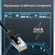 Інтернет кабель для роутера Cat 6 UGREEN NW102 U/UTP Round Ethernet Cable патч-корд гігабітний lan провід RJ45 10 метрів чорний (20164) - зображення 4