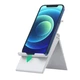 Настільна підставка для телефону UGREEN LP247 Adjustable Portable Stand тримач для смартфона на стіл в ліжко білий (80704) - зображення 1