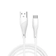 Кабель WUW-X196 USB Micro 2,4A 1m white (6972573335572) - изображение 1