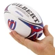 Мяч для регби детский Mini Gilbert 6584-7 размер №1 White-Blue-Red - изображение 7