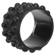 Колесо для йоги массажное кольцо для йоги Wheel Yoga SP-Sport 6205 диаметр 23см Black - изображение 1