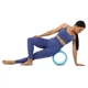 Колесо для йоги масажне кільце для йоги Wheel Yoga SP-Sport 6205 діаметр 23см Light Blue-Mint - зображення 8