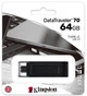Флешка/флеш память Kingston DataTraveler 70 DT70/64GB USB Type-C/64ГБ Черный - изображение 4