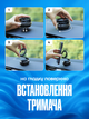 Держатель для телефона с вакуумной присоской магнитным кольцом и поворотом на 360 совместимый с MagSafe автомобильный и настольный для удобного использования а также фото и видеосъёмки (черный) - изображение 5