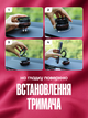 Тримач для телефону з вакуумною присоскою магнітним кільцем і поворотом 360 MagSafe сумісний автомобільний та настільний для зручного користування а такок фото та відеозйомки (червоний) - зображення 5