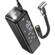 Автомобільний компресор насос Hoco ZP5 May smart air pump Black - изображение 3