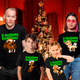 Футболки Family Look Кавун Сім'я коней M 4 шт Чорний ФП013162(M) - изображение 2
