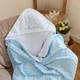 Теплый набор для крещения мальчика с именной крыжмой 74 см. белый KD22KR10-ImennaNebVizerunok-24 Ladan - изображение 9