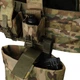 Плитоноска Ares Gen.2. (Комплект 7 подсумков) с системой быстрого сброса. Molle. Цвет Мультикам - изображение 9