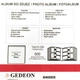 Фотоальбом 10x15см 500 фото GEDEON B46500S CLASSIC grey - зображення 3