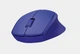 Бездротова мишка Logitech M330 Silent Plus 1000dpi Blue - зображення 1
